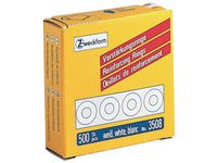 Etikett AVERY Hålförs. 13mm vit 500/FP