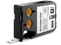 Tape DYMO XTL 12mm sva på vit 7m 1868751