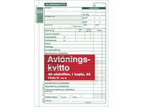 Blankett avlöningskvitto A5 50 bl mkopia
