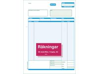 Blankett faktura A4 2x50 blad
