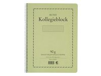 Kollegieblock A4 90g 70 blad rutat TF