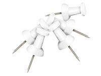 Kartnålar cylinderformade vit 25/FP