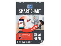 Blädderblock OXFORD SM olinj, 650x980mm