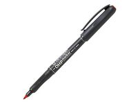 Overheadpenna Ergo perm.m röd