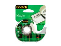 Dokumenttejp SCOTCH 19mmx19mm m.hållare