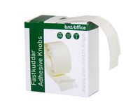 Fästkuddar dubbelhäftande 25x12mm 100/FP