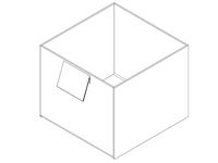 Akrylbox HL-DISPLAY 300x300x250mm