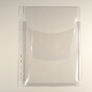 Bälgficka A4 med lock universalhålad 50-pack