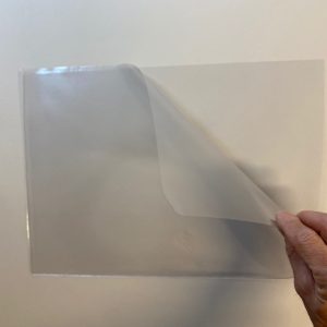 Plastfodral A3 PVC L-modell 50-pack