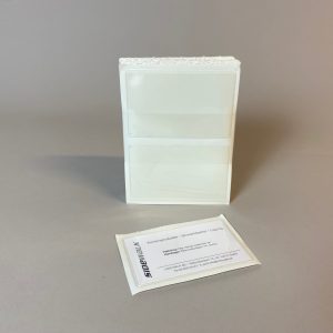 Självhäftande visitkortsficka 95x60mm 100-pack