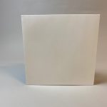 LP-fodral vit kartong