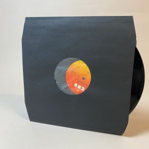 LP-innerfodral klippta hörn svart 100-pack