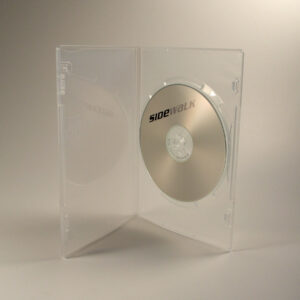 DVD-fodral slim 7mm klar 100-pack
