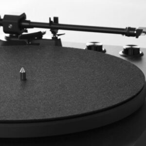 Antistatisk skivmatta vinylspelare