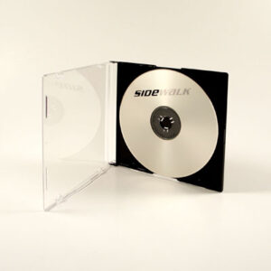 CD-fodral slimcase 5,2mm svart 50-pack