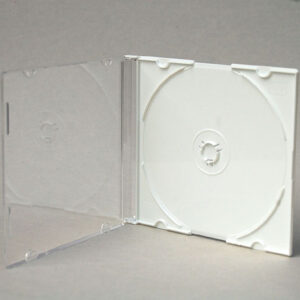 CD-fodral slim vit