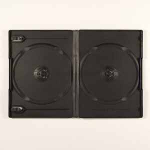 DVD-fodral 2xDVD svart 50-pack