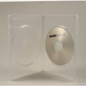 DVD-fodral 2xDVD klar 100-pack