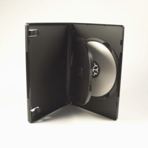 DVD-fodral 3xDVD svart 100-pack