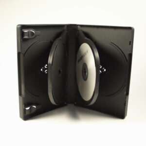 DVD-fodral 6xDVD svart 60-pack