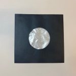 Innerfodral singel 7-tum fodrad svart 100-pack