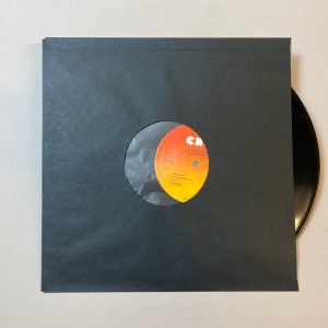 LP-innerfodral raka hörn svart 100-pack