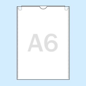 Plastficka A6