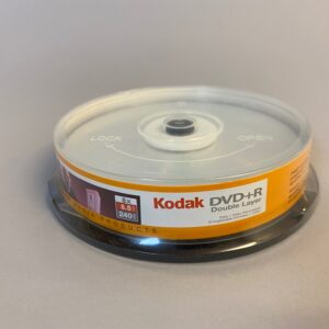 Kodak DVD+R 8x Dual Layer Cakebox 10-pack