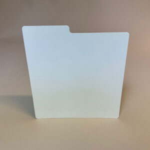 avdelare vinylsinglar vit