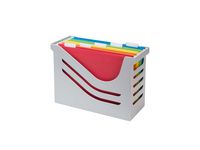 Hängmappslåda JAMELA 5 hängmapp ECO grå