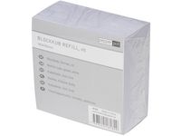 Blockkub 90x90mm 500ark vit