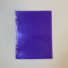 Plastficka lila A4 hålad