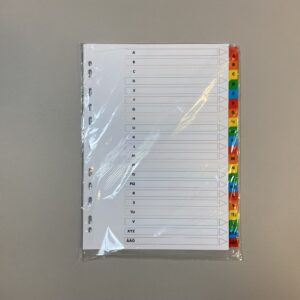 Pärmregister A-Ö flikar