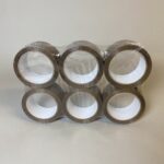 Packtejp PVC 50mmx66m Brun 6-pack
