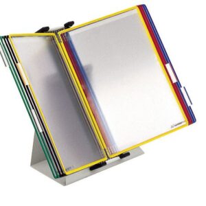 Bordsställ TARIFOLD A4 Ttechnic 10f sort