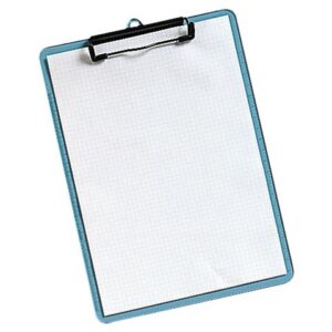 Skrivplatta A4 transparent blå