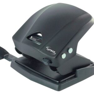 Hålslag LYRECO EU.hål 30ark svart