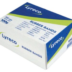 Gummiband LYRECO 100x2mm 100g