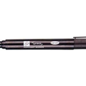 Blädderblockspenna LYRECO rund 2mm svart