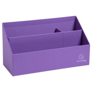 Prylställ EXACOMPTA TEKSTO 3 fack lila