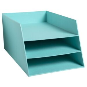 Brevkorg EXACOMPTA TEKSTO 3 fack grön