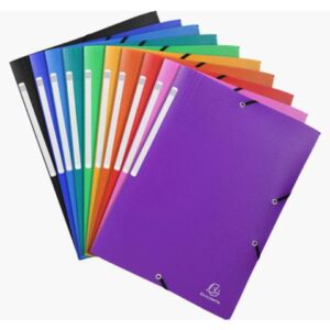 Gummibandsmapp EXACOMPTA PP sort.f 10/FP