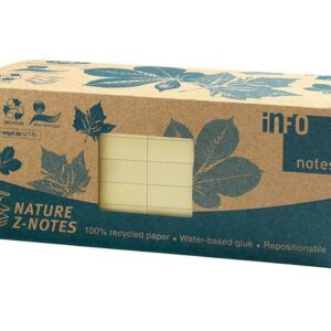 Notes INFO NOTES 75X75mm pastell 12/FP