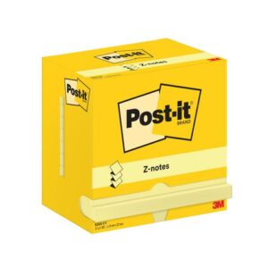 Notes POST-IT Z-block 76x127mm gul