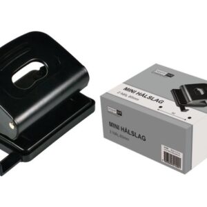 Hålslag ACTUAL 2 hål, svart