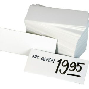 Hyllkantsetikett 87x37mm