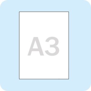 Självhäftande plastficka A3