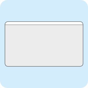 Självhäftande visitkortsficka 105x60mm 100-pack
