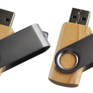 USB-minne Twister trä W28