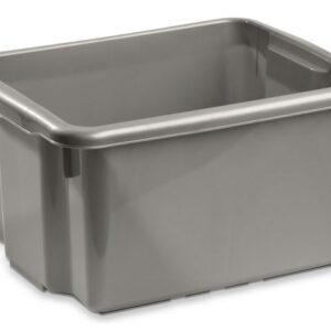 Förvaringsbox 15 L silver